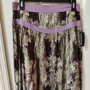 Hurley Junior's Lotus A Line Cotton Skirt NWT Size 3